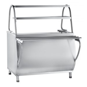 Прилавок-мармит электрический для первых блюд ПМЭС-70М нерж. 1120мм