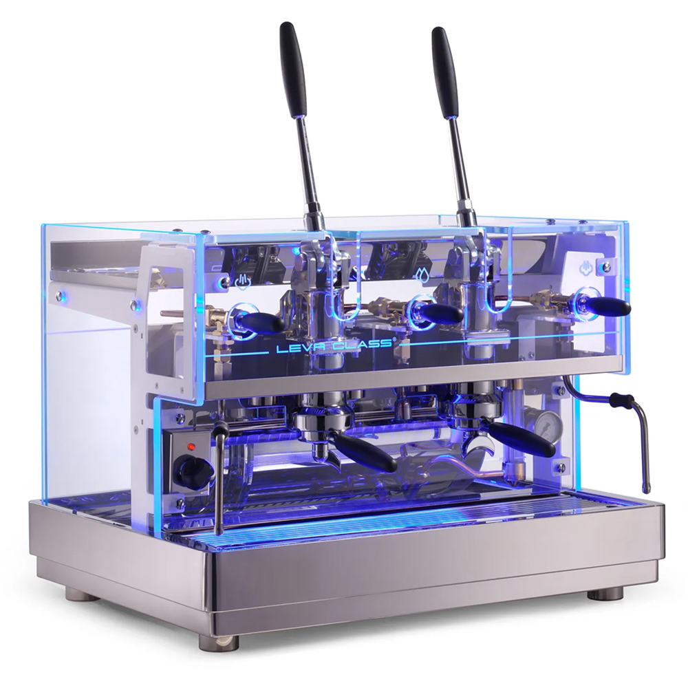 LUXURY-COFFEE-MACHINE-2GR-LEVA-400-V-WHITEкофемашина-цвет-белая