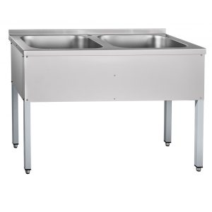 Ванна моечная 2-х секц.разборная ВМП-6-2-5 РЧ (500х500) мойка