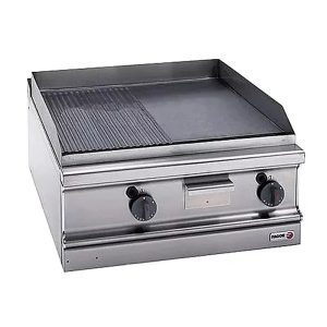 Жарочная поверхность FT-E710 L+R 400V 3N ,2/3 гладкая и 1/3 ребристая, 1 модуль.код.19101399