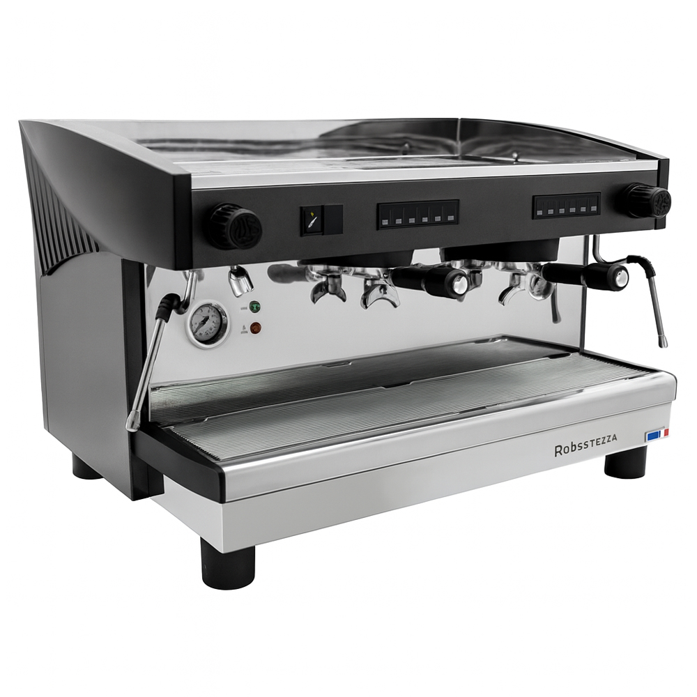 КОФЕМАШИНА-АВТОМАТ-ROBUSTEZZA-ST2E-ЧЕРНАЯВЫСОКАЯ-ГРУППА-1Ф