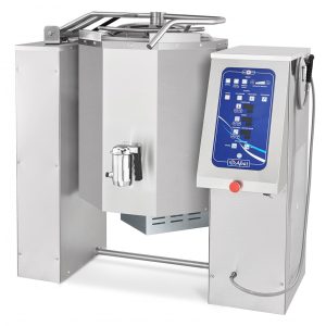 Котел пищеварочный КПЭМ- 60-ОМ2 со сливным краном, опрокид. с миксером