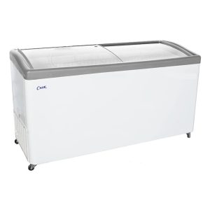 Морозильный ларь МЛГ-700 верх серый хлад. R-404a