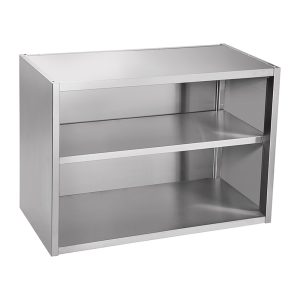 Полка настенная открытая ПНО-3 (1200х400х700мм) нерж.