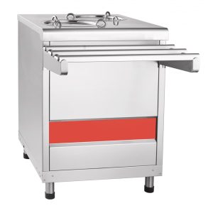 Прилавок ПТЭ-70КМ-80 для подогрева тарелок нерж.(240х2)