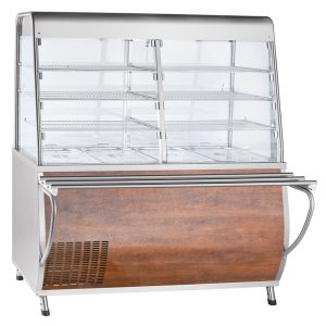 Прилавок-витрина холодильный ПВВ(Н)-70Т-С-01-НШ кашир. (1500мм)