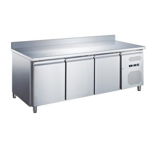 СТОЛ С ОХЛАЖД.ШКАФОМ HURAKAN HKN-GN3TN-SB С БОРТОМ