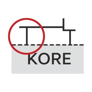 Стандартная нейтральная опора - подвесной центральный блок с вертикальностью  .код.19095368