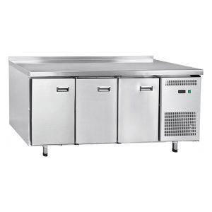 Стол холодильный низкотемп. СХН-70-02 неохлаждаемая столеш. с бортом (дверь, дверь, дверь)