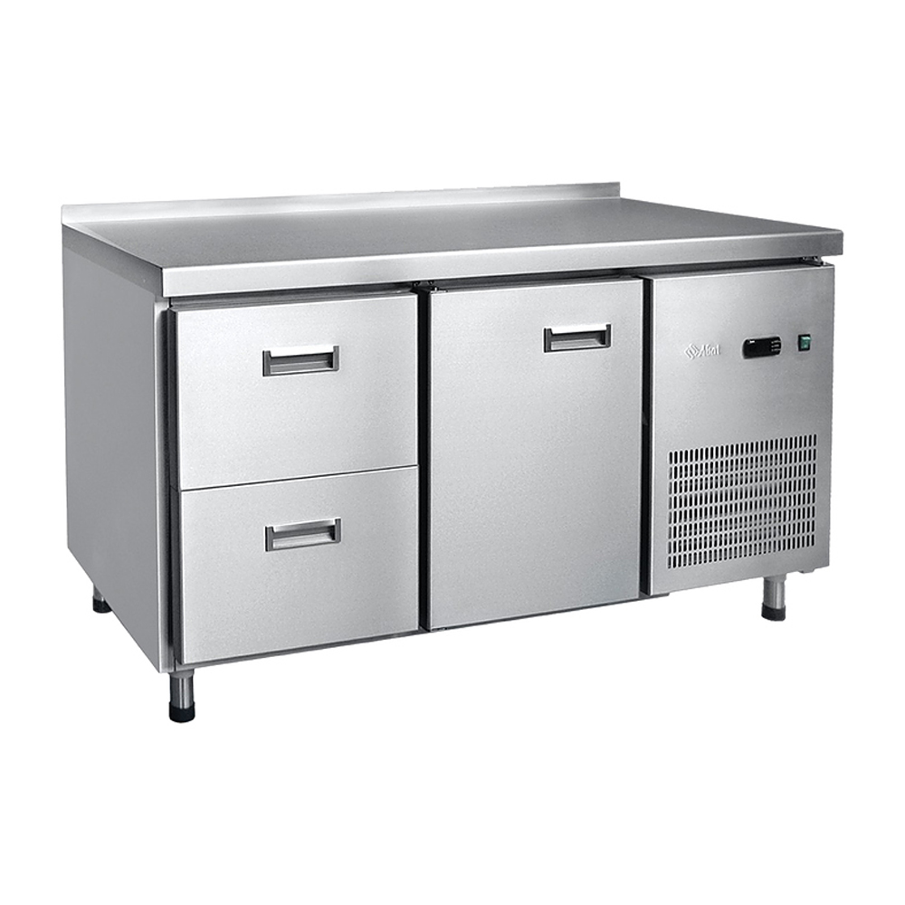 Стол-холодильный-низкотемпературный-СХН-70-01-неохлаждаемая-столешница-без-борта-дверь-ящики-1-2