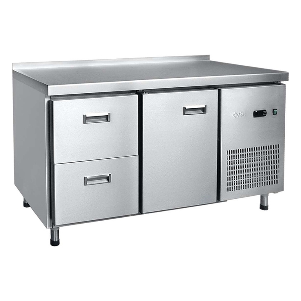 Стол-холодильный-низкотемпературный-СХН-70-01-неохлаждаемая-столешница-с-бортомдверь-ящики1-2