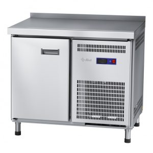 Стол холодильный низкотемпературный СХН-70 неохлаждаемая столешница с бортом (дверь)