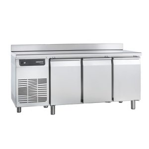 Холодильный стол линия GASTRONORM положительная температура с тремя глухими дверями TG3 TN 0+8 MONO SX PA (R452a)