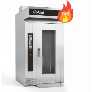 Шкаф ротационный пекарский газовый РПШ-16-6-4Г (в комплекте ТШГ-16-6-4, 16 уровней 600х400 мм)