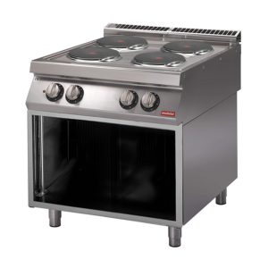 Электоическая плита с 4 круглыми конфорками с нейтральным шкафом модель PK7080PCE