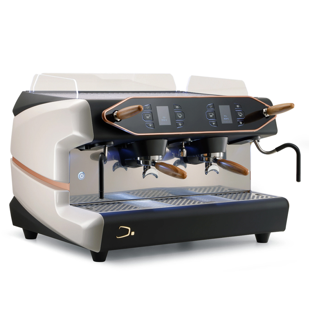 COFFEE MACHINE D.C 2GR INT.MOT. 400 V BIANCO PERLA(кофемашина цвет жемчужно-белый)