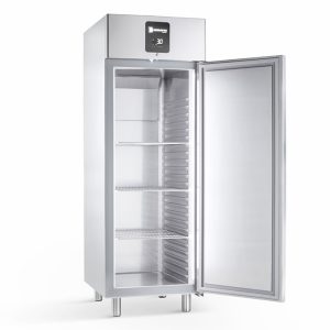 Вертикальный шкаф чиллера EX 700 TN, Конструкция из нерж стали inox 304. 1 спл дверь, темп -2+8С разм 700*810*2090мм