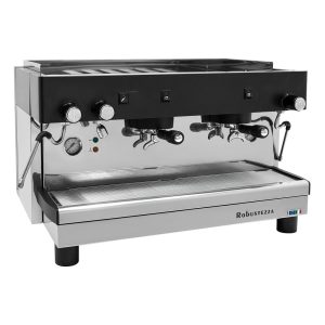 КОФЕМАШИНА ПОЛУАВТОМАТ ROBUSTEZZA STH2M/ ЧЕРНАЯ+ВЫСОКАЯ ГРУППА МУЛЬТИФАЗНАЯ