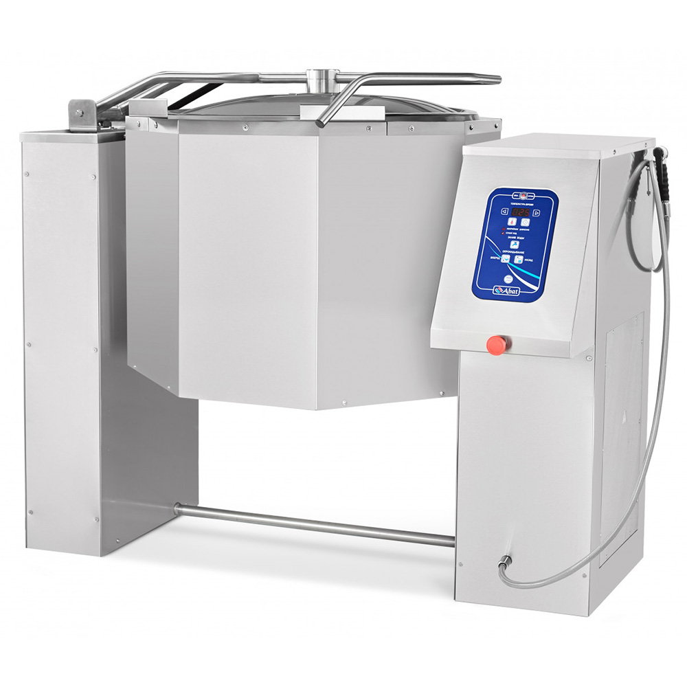 Котел пищеварочный КПЭМ-100-О опрокидывающийся, цельнотянутый сосуд