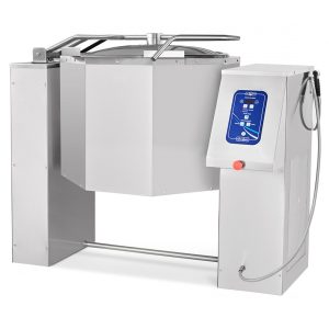 Котел пищеварочный КПЭМ-100-О опрокидывающийся, цельнотянутый сосуд