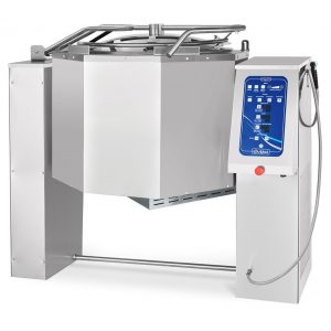 Котел пищеварочный КПЭМ-200-ОМ2 опрокидывающийся с миксером