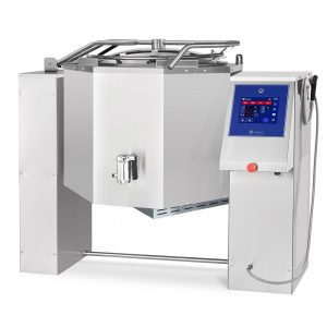 Котел пищеварочный КПЭМ-200-ОМП со сливным краном с TFT экраном