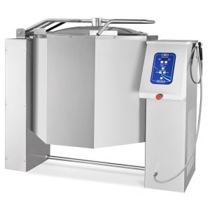 Котел пищеварочный КПЭМ-250-О опрокидывающийся, цельнотянутый сосуд