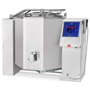 Котел пищеварочный КПЭМ-350-ОМП со сливным краном с TFT экраном