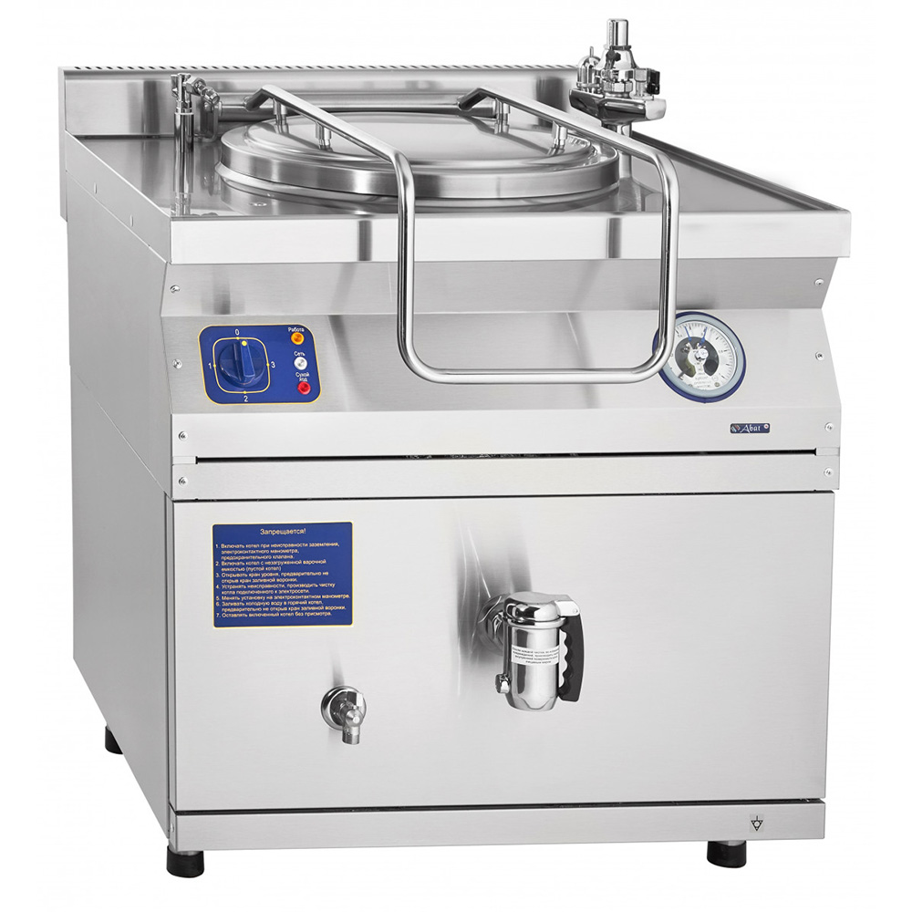 Котел пищеварочный КПЭМ- 60/7 Т с цельнотянутым сосудом (модель 2014 г.)