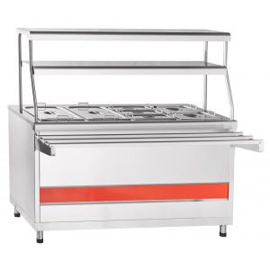 Мармит электрический кухонный ЭМК-70КМШ столешница нерж. (1500мм)