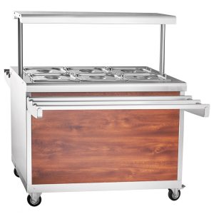 Мармит электрический кухонный передвижной ЭМК-70ПМ нерж. (1120мм)