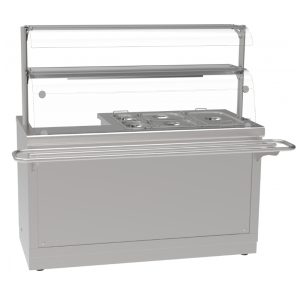 Мармит электрический кухонный универсальный ЭМКУ-70Х-01 нерж. (1500мм)