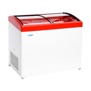 Морозильный ларь МЛГ-350 красный