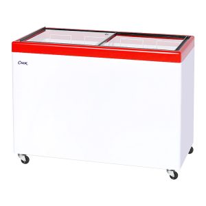 Морозильный ларь МЛП-400 красный