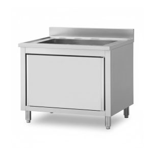 Односекционная мойка с нейтральным шкафом DLА1-608B