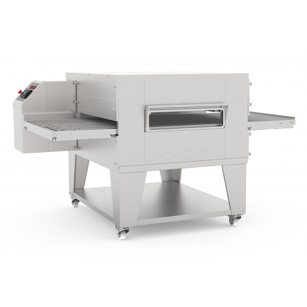 Печь электрическая конвейерная для пиццы ПЭК-800/2 с дверцей (на подставке)