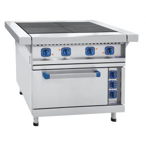 Плита эл. ЭП-4ЖШ-01 /лицо нерж/ нерж. духовка