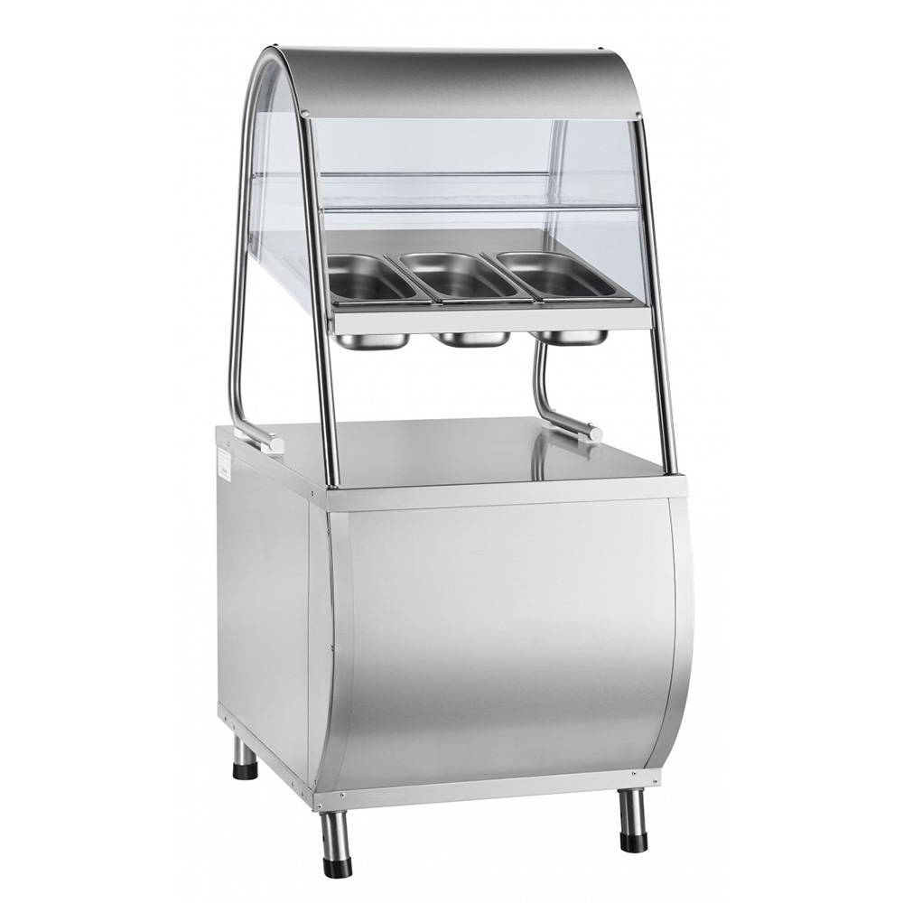 Прилавок ПСПХ-70М с хлебницей нерж