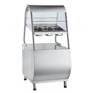 Прилавок ПСПХ-70М с хлебницей нерж