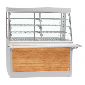 Прилавок-витрина тепловой ПВТ-70Х-01 нерж. (1500мм)