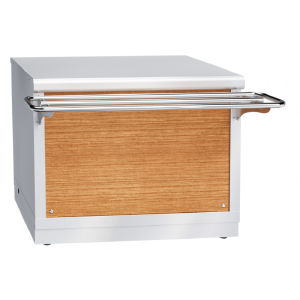 Прилавок-витрина тепловой ПВТ-70Х-02 нерж. (1120мм)