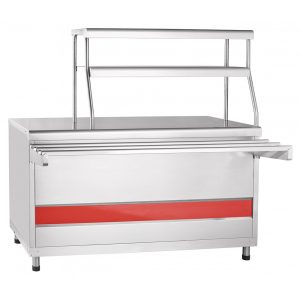 Прилавок горячих напитков ПГН-70КМ-01 нерж. (1500мм)