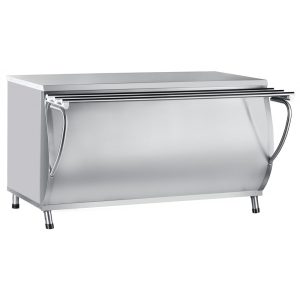 Прилавок горячих напитков ПГН-70М-01 нерж. (1500мм)