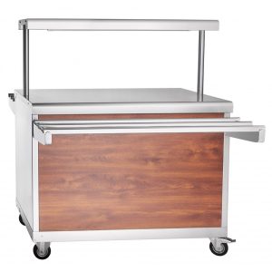 Прилавок горячих напитков ПГН-70ПМ передвижной нерж.