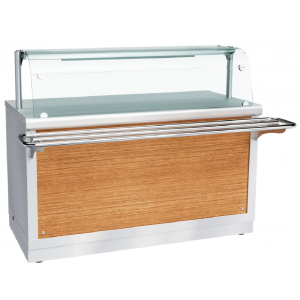 Прилавок горячих напитков ПГН-70Х-03 нерж. (1500мм)