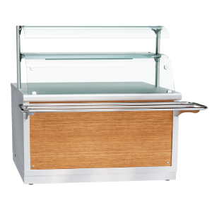 Прилавок горячих напитков ПГН-70Х-05 нерж. (1500мм)