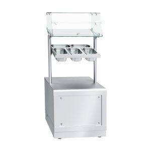 Прилавок для столовых приборов, подносов и хлеба ПСПХ-70Х нерж