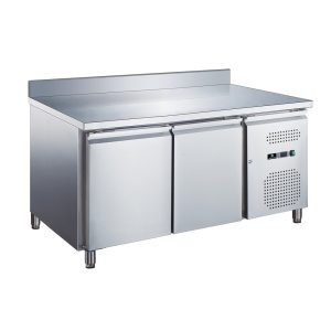 СТОЛ С ОХЛАЖД.ШКАФОМ HURAKAN HKN-GN2TN-SB С БОРТОМ