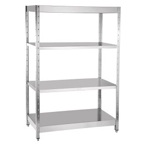 Стеллаж СК-2-4 (400х1000х1740мм)нерж