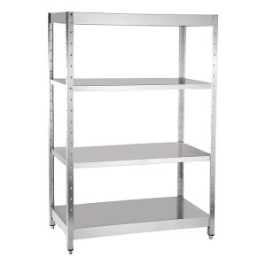 Стеллаж СК-4-5 (516х1400х1730мм) нерж.